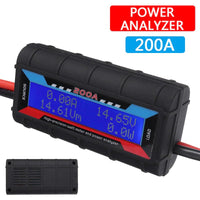 200A DC LCD Power Analyzer for RC Battery and Solar - MANDOTOS INTERNATIONAL