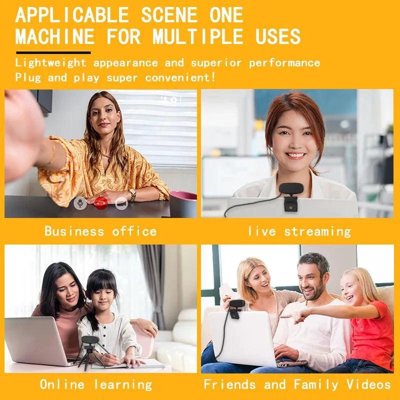 Ultra-Clear 4K Mini Webcam - MANDOTOS