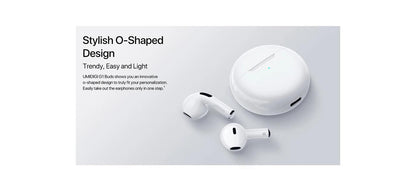 UMIDIGI G1 Buds TWS Wireless Earphones Bluetooth 5.3 ENC Sport Noise Reduction 380mAh Headsets With Microphone - MANDOTOS