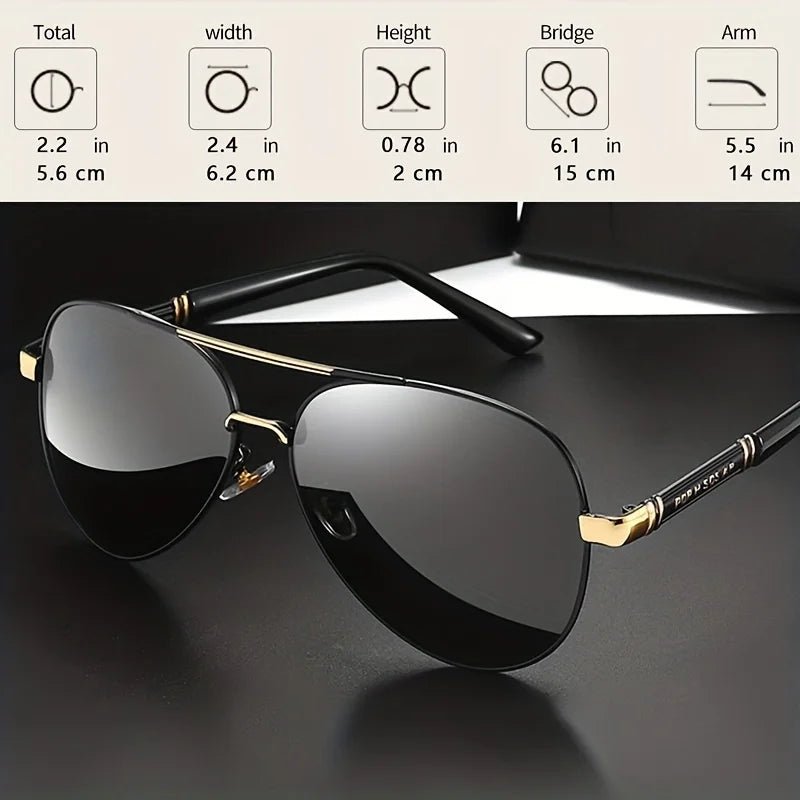 Unisex Polarized Stylish Eyewear, Suitable for Travel and Driving - MANDOTOS INTERNATIONAL
