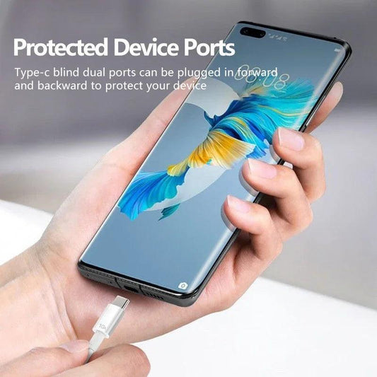 Universal 120W 10A USB Type C Cable Super Fast Charging Cable For Huawei P40 P30 Honor Data Cord For Xiaomi Redmi 0.3/1M/1.5M/2M - MANDOTOS