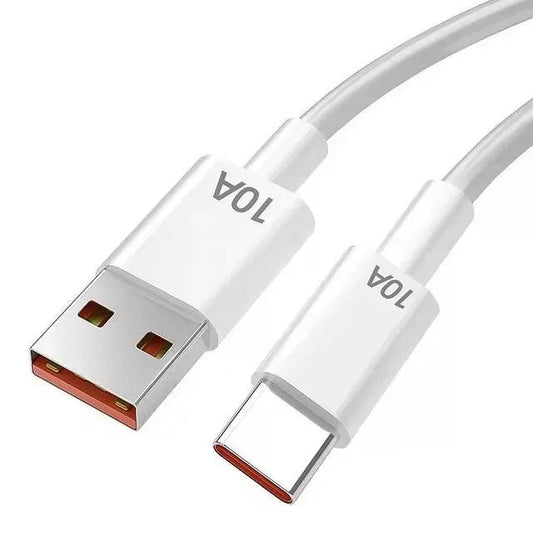 Universal 120W 10A USB Type C Cable Super Fast Charging Cable For Huawei P40 P30 Honor Data Cord For Xiaomi Redmi 0.3/1M/1.5M/2M - MANDOTOS