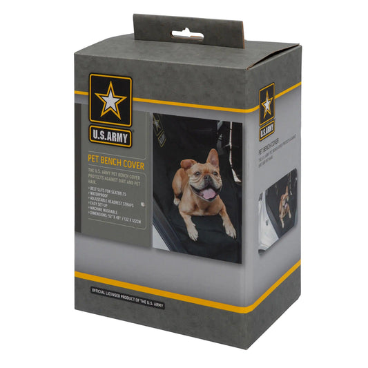 US Army Pet Bench Seat Cover - Dark Camo - MANDOTOS