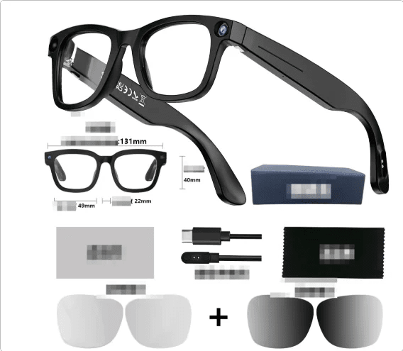 AI Camera Smart Glasses - MANDOTOS INTERNATIONAL
