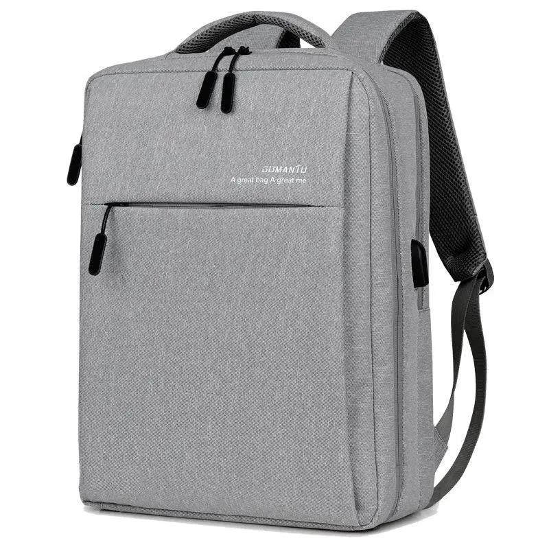 Waterproof and shockproof rechargeable backpack laptop bag - MANDOTOS
