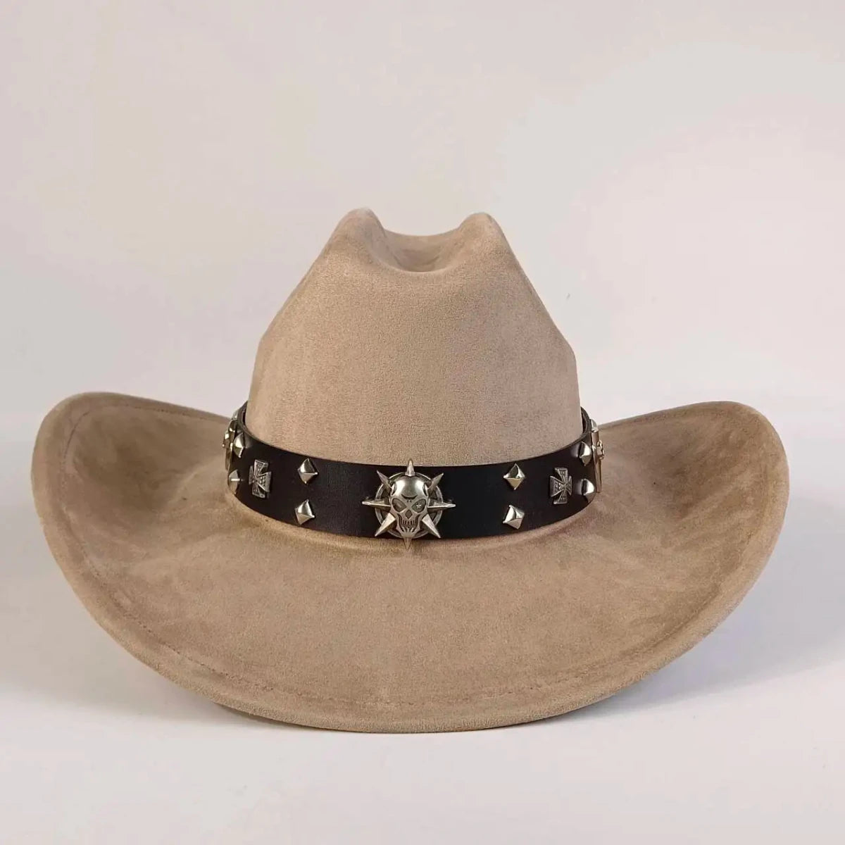 Premium Suede Cowboy Hat for Stylish Men and Women - Ideal for Outdoor Festivities - MANDOTOS INTERNATIONAL