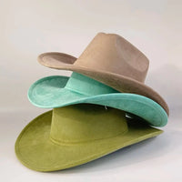 Premium Suede Cowboy Hat for Stylish Men and Women - Ideal for Outdoor Festivities - MANDOTOS INTERNATIONAL