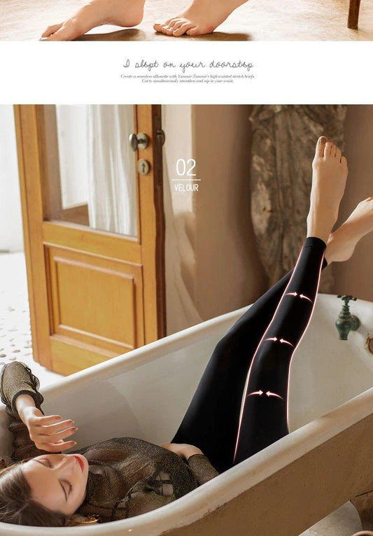 Winter Leggings For Women Warm Leggins Solid Color Velvet Leggins High Waist Leggings Stretchy Leggings dropshipping - MANDOTOS