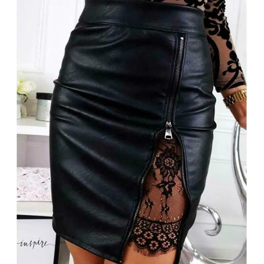 Chic Lace Mini Skirts - MANDOTOS