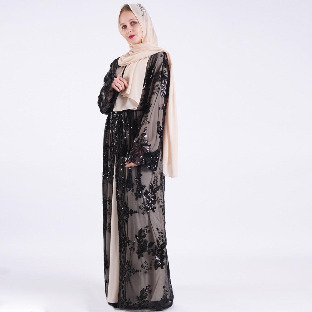 Women Short Sleeve Printed Flower Dress Ladies Long Dresses - MANDOTOS