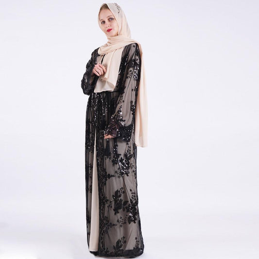 Women Short Sleeve Printed Flower Dress Ladies Long Dresses - MANDOTOS