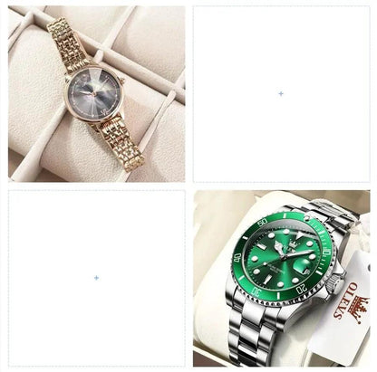 Women Watches Luxury Brand Fashion Casual Ladies Watch Women Quartz Diamond Geneva Lady Bracelet Wrist Watches For Women - MANDOTOS