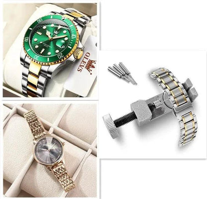 Women Watches Luxury Brand Fashion Casual Ladies Watch Women Quartz Diamond Geneva Lady Bracelet Wrist Watches For Women - MANDOTOS