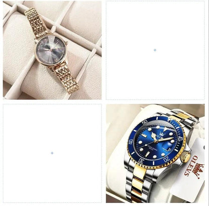 Women Watches Luxury Brand Fashion Casual Ladies Watch Women Quartz Diamond Geneva Lady Bracelet Wrist Watches For Women - MANDOTOS