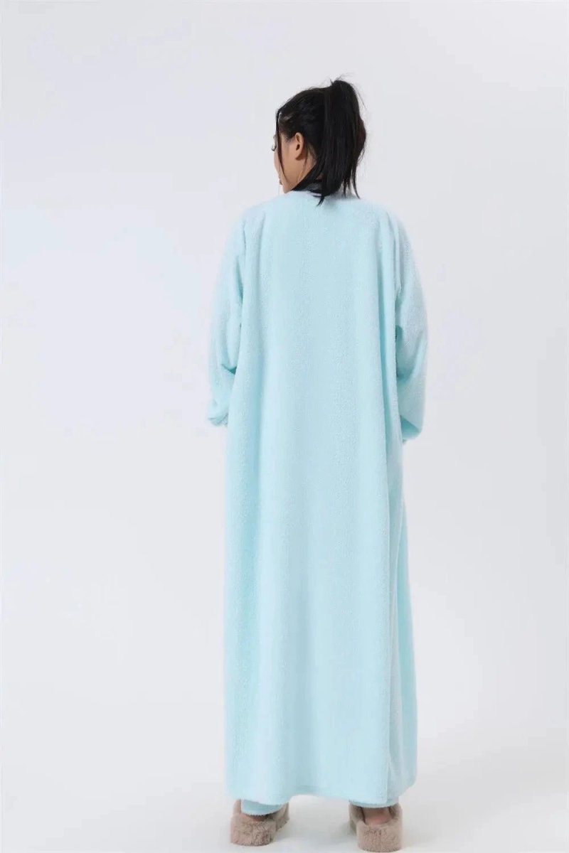 Women's 3-Piece Cozy Lounge Set - Pajama Set with Cardigan - MANDOTOS