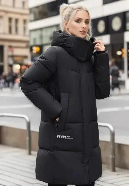 Women's Thickened Cotton Padded Winter Coat - MANDOTOS