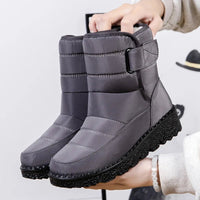 Women's Waterproof Winter Snow Boots | Non Slip Ankle Boots | Warm Platform Shoes - MANDOTOS INTERNATIONAL