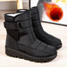 Women's Waterproof Winter Snow Boots | Non Slip Ankle Boots | Warm Platform Shoes - MANDOTOS INTERNATIONAL