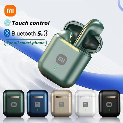 XIAOMI J18 True Wireless Earphone Noise Cancelling Headphone HiFI Stereo Game With Micr ﻿TWS In Ear Earbuds Waterproof Headset - MANDOTOS
