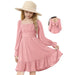 Zando Pink Off - Shoulder Girls' Dress for All Occasions 10 - 11 Years L - MANDOTOS INTERNATIONAL