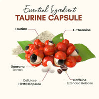 Caffeine Pills Alternative to an Energy Drink Energy Gel Energy Gummies 60 Pills - MANDOTOS INTERNATIONAL