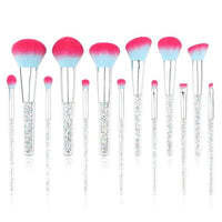 Mandotos Frost Candy vegan makeup brushes set with luxurious, eco-friendly tools for flawless makeup application.