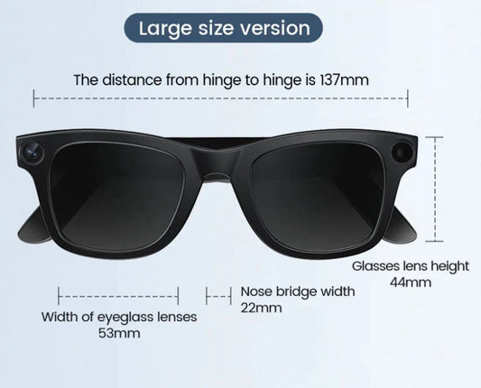 AI Camera Smart Glasses - MANDOTOS INTERNATIONAL