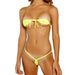 ZSYJ-e3403 Recycled Fabric Swimwear Hot Sale New Design Mini Swimsuit Swimsuit Women's Sexy Bikini Eco Friendly Swimwear - MANDOTOS INTERNATIONAL